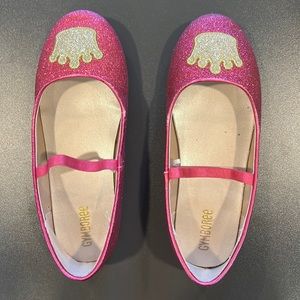 Sparkly Pink Girls Flats